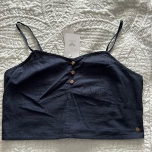 Roxy Spring Night Light Strappy Crop Top